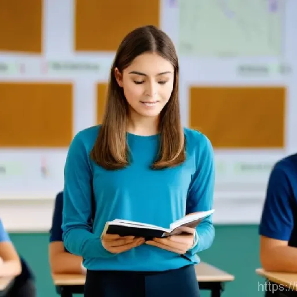 레저스포츠지도자 초보자를 위한 필수 가이드 - **Prompt 1: Aspiring Instructor's Dedication to Learning**
    "A well-lit, modern classroom setting...