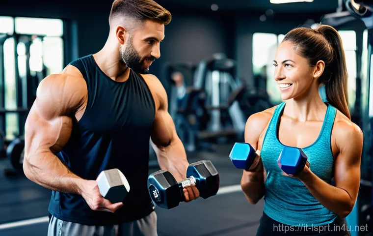 레저스포츠지도자 업무에서의 시간 관리 비법 - **Prompt:** A focused female personal trainer, in her late 20s to early 30s, with a warm and profess...