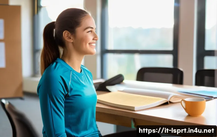 레저스포츠지도자 자격증 준비 중 동기부여 팁 - **Prompt 1: The Vision of a Future Instructor**
"A determined young Italian woman sits at a wood...